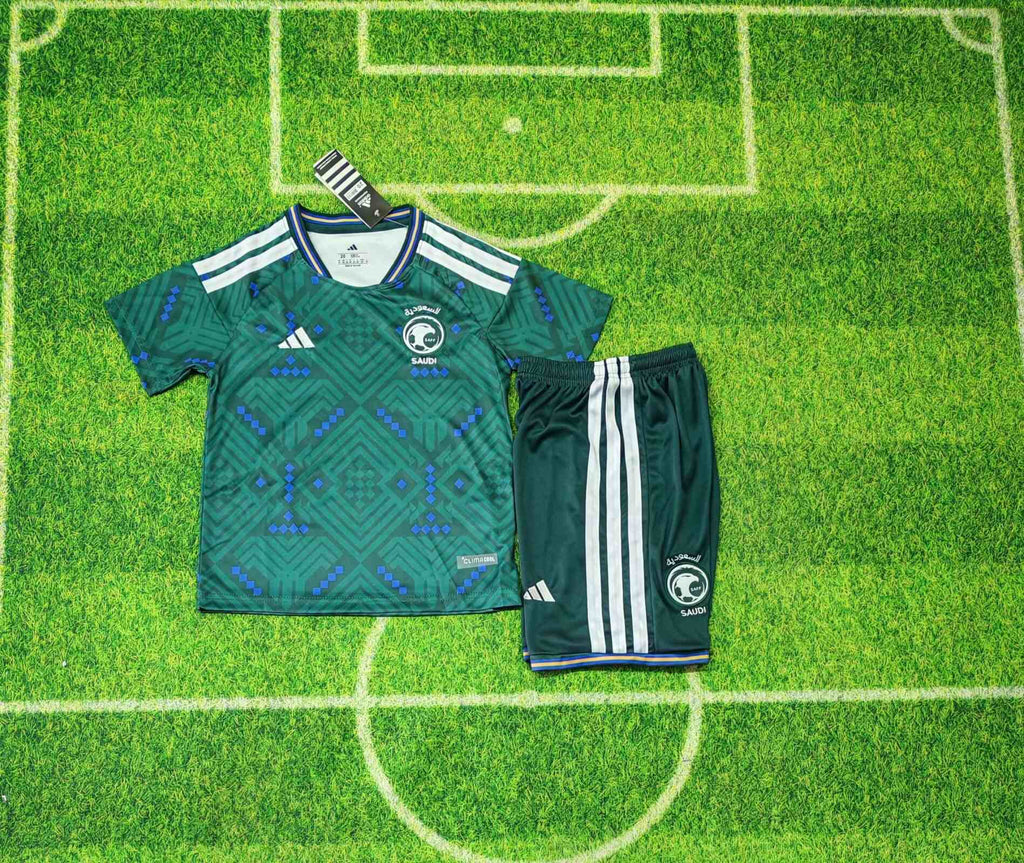 2026/2027 Kids Size Saudi Arabia Al-Ittihad Home Football Shirt 1:1 Thai Quality