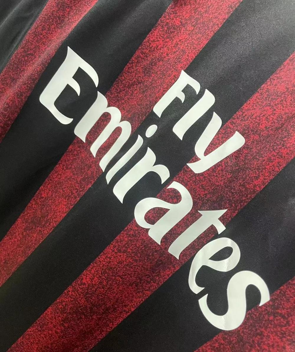 2015/2016 Retro AC Milan Home