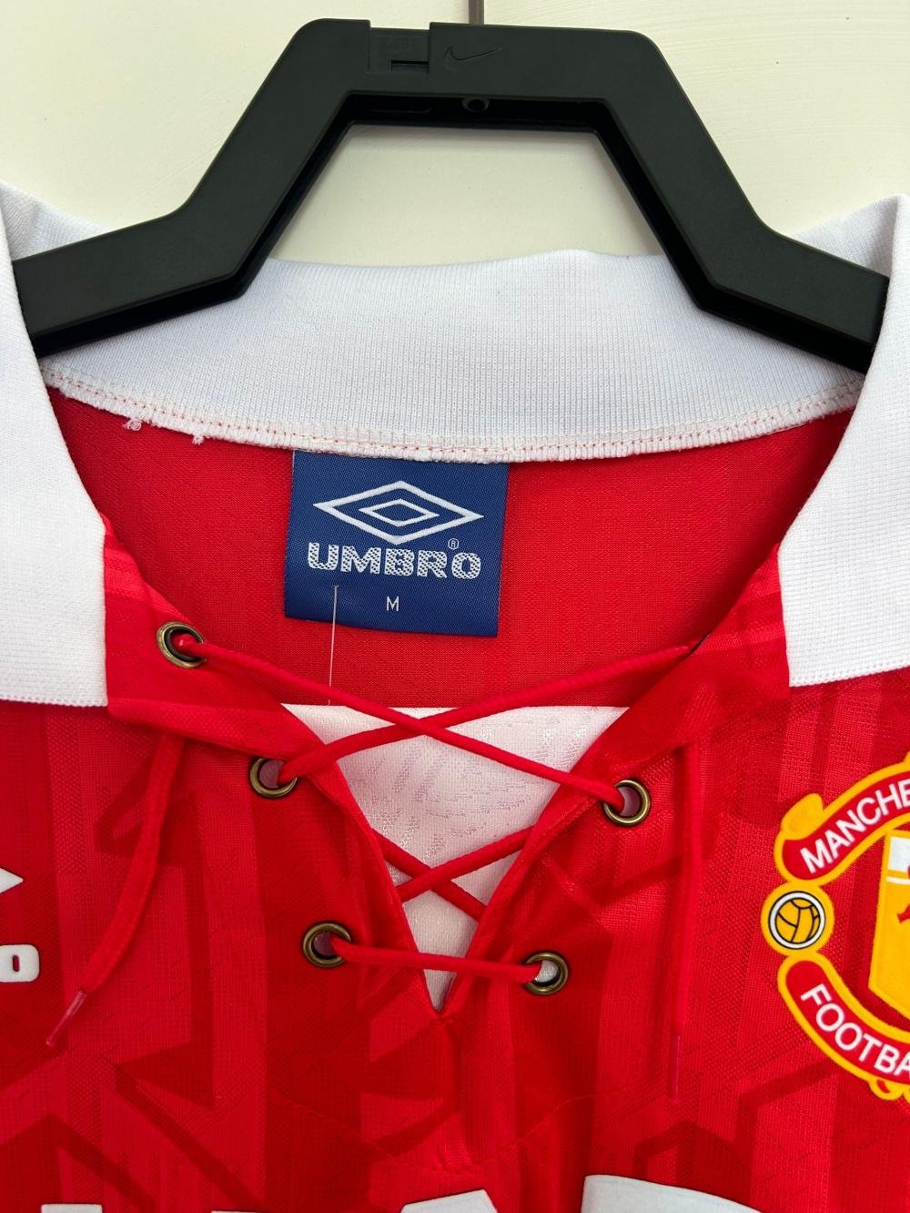 1992/1994 Retro Long Sleeve Manchester United Home