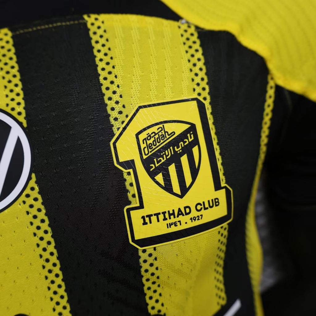 2024/2025 Player Version Al-Ittihad Home（New Ads）