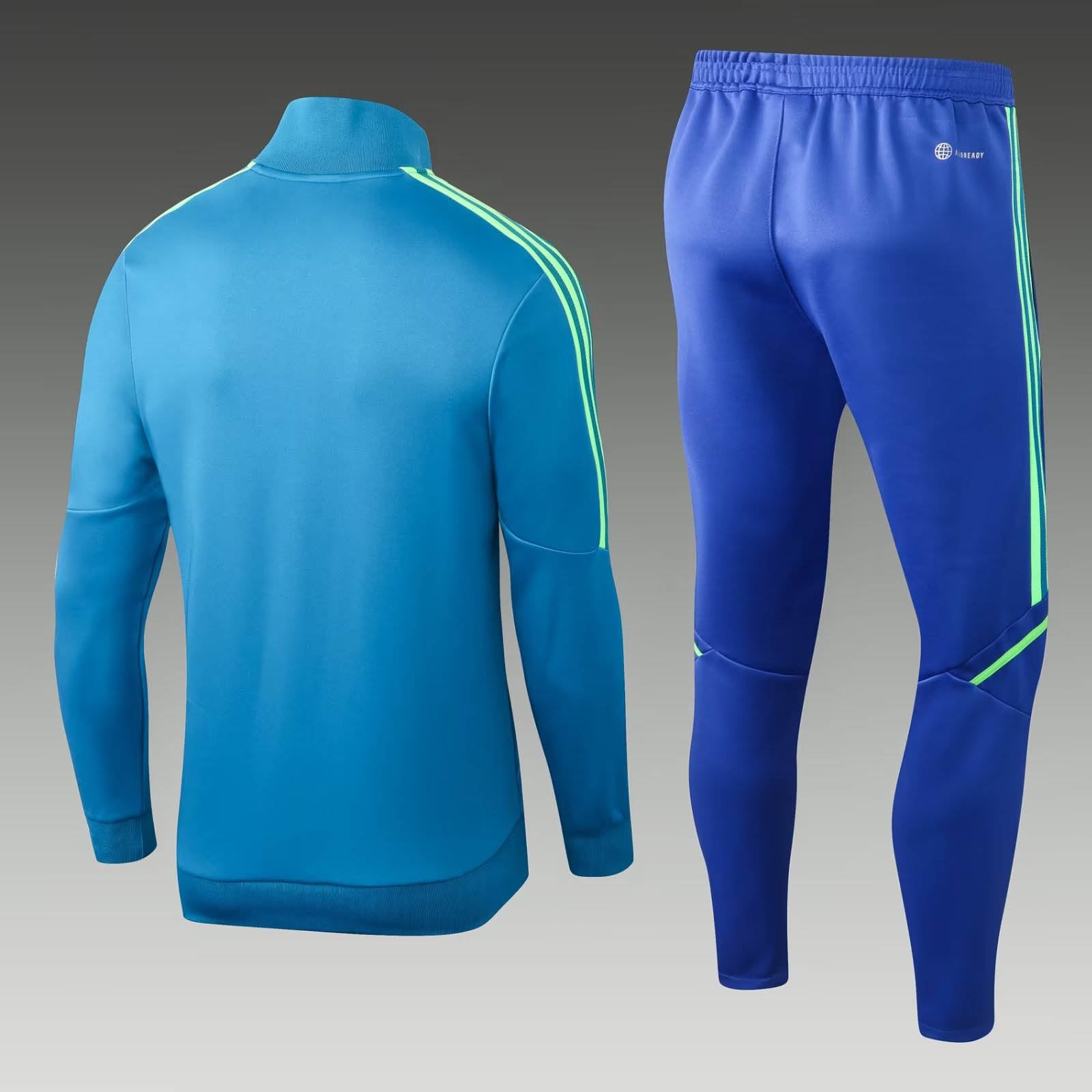 2022/2023 Juventus Long Zipped Jacket Blue