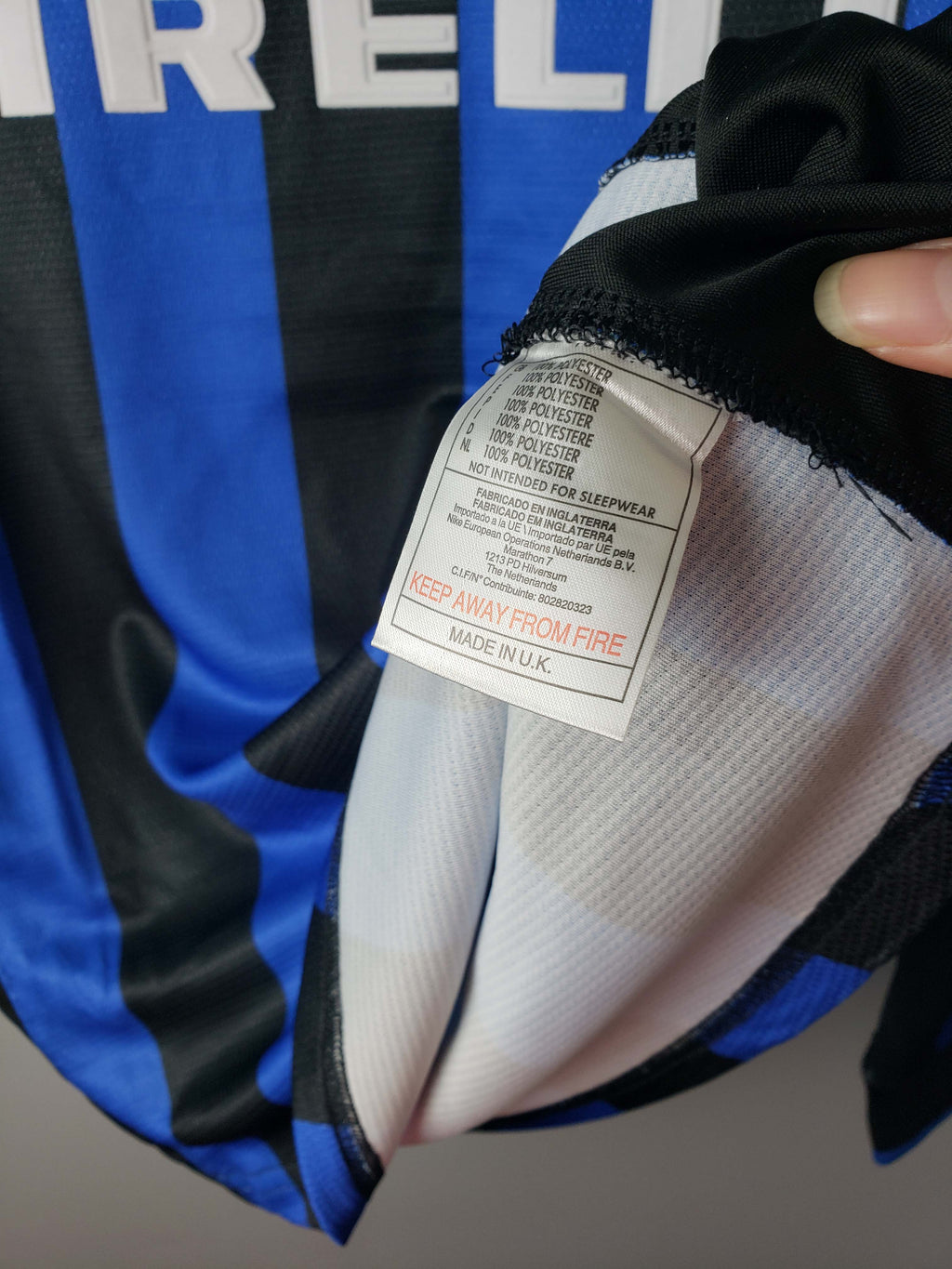 1998/1999 Retro Long Sleeve Internazionale Milan Home