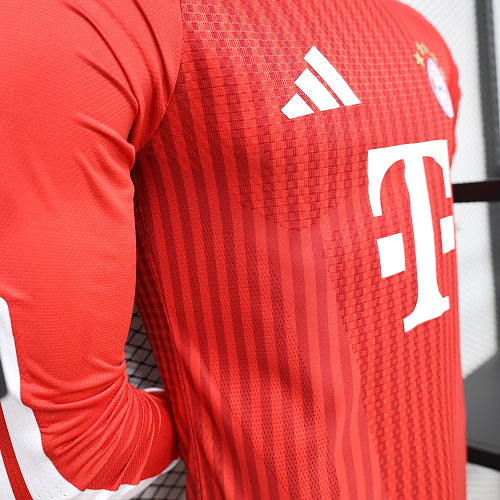 2026/2027 Long Sleeves  Player Version Bayern Munich Home Football Shirt 1:1 Thai Quality topjersey