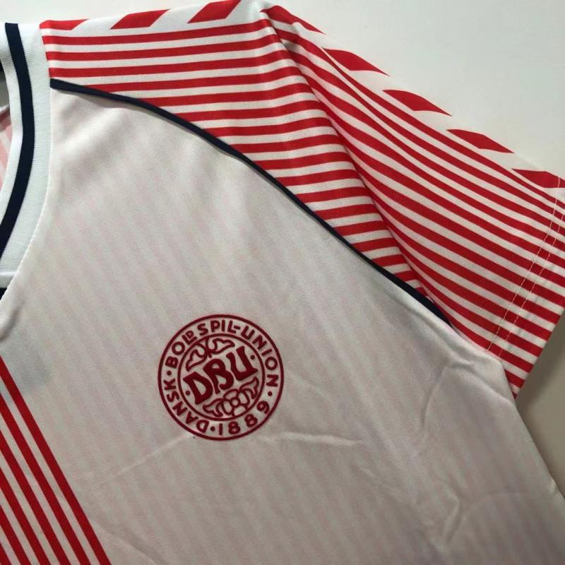 1986 Retro Denmark National Team Away