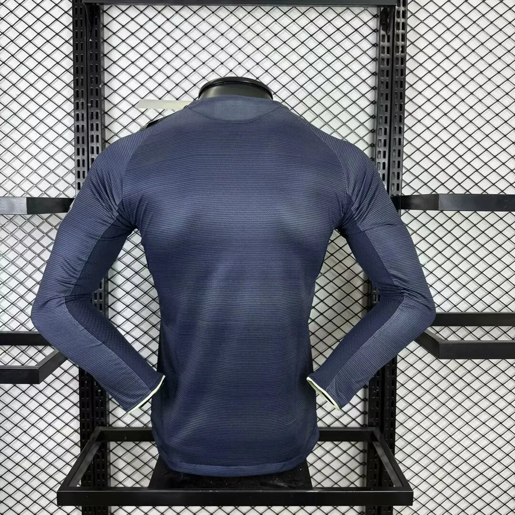 2025/2026 Player Version Real Madrid Away Long Sleeve Jersey