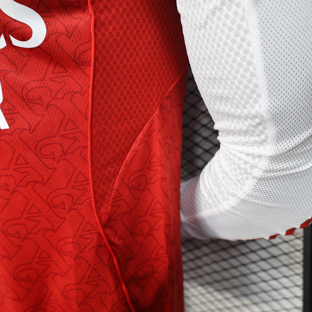 2025/2026 Long Sleeves Player Version Arsenal Home