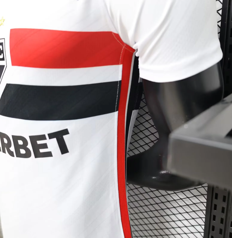 2026/2027 Player Version São Paulo Home Football Jersey 1:1 Thai Quality topjersey