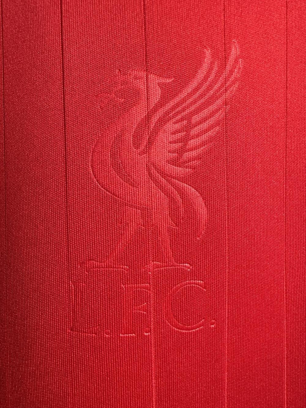 2006/2008 Retro Liverpool Champions League version Home Football Long Sleeve Jersey