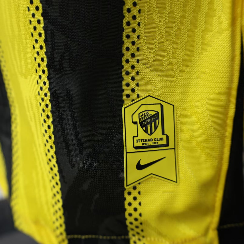 2024/2025 Player Version Al-Ittihad Home（New Ads）