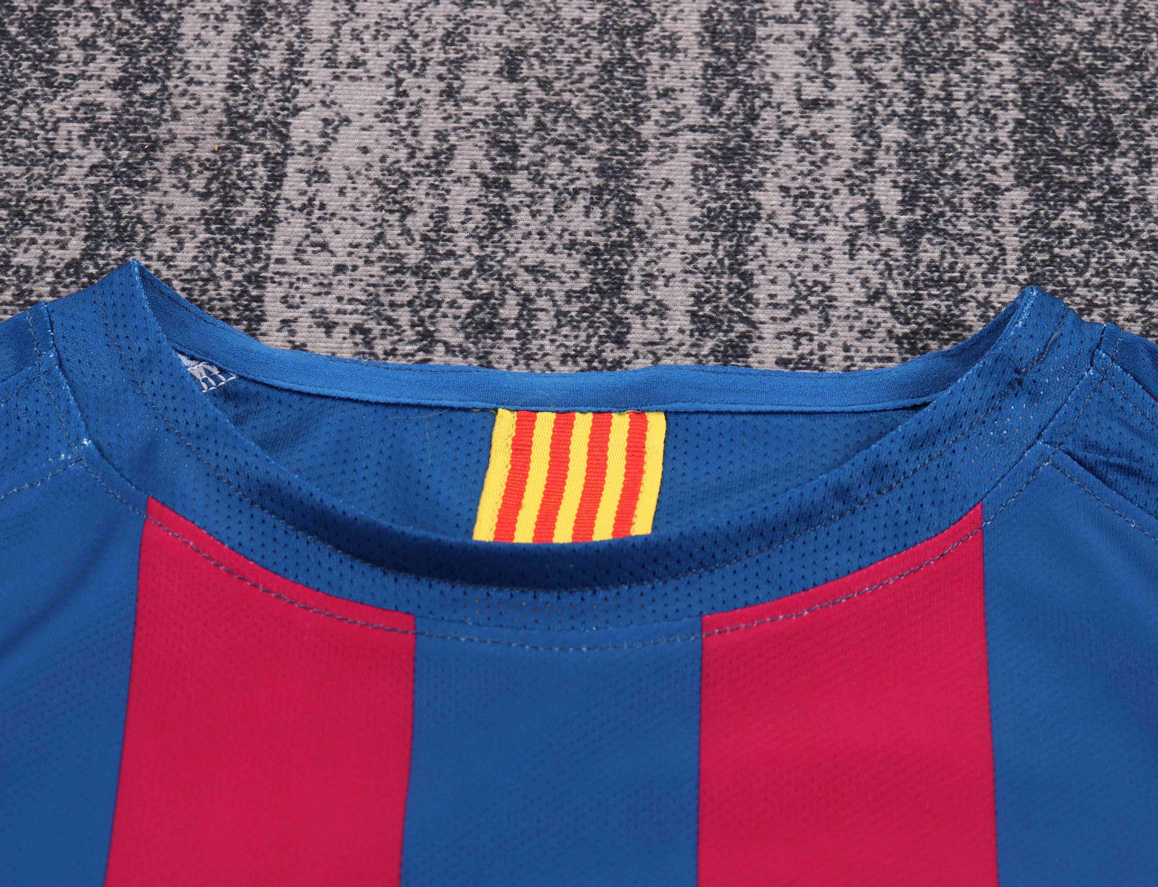 2005-2006 Retro Long Sleeve Barcelona Home