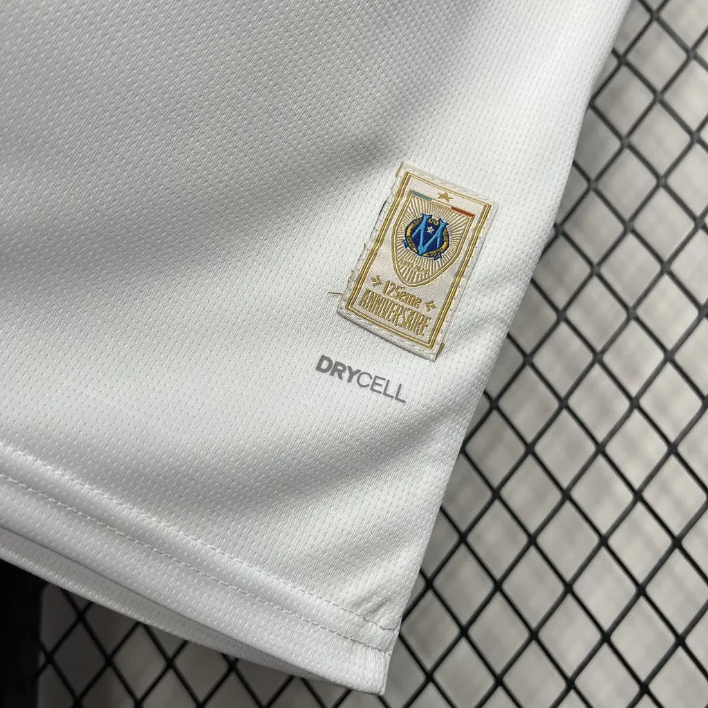 2024/2025 Olympique de Marseille 125th Anniversary White Jersey