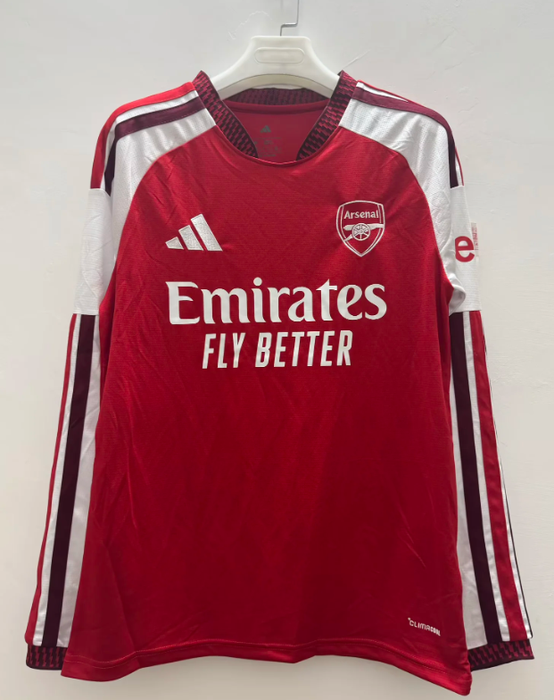 2026/2027 Long Sleeves Arsenal Home Football Jersey 1:1 Thai Quality topjersey