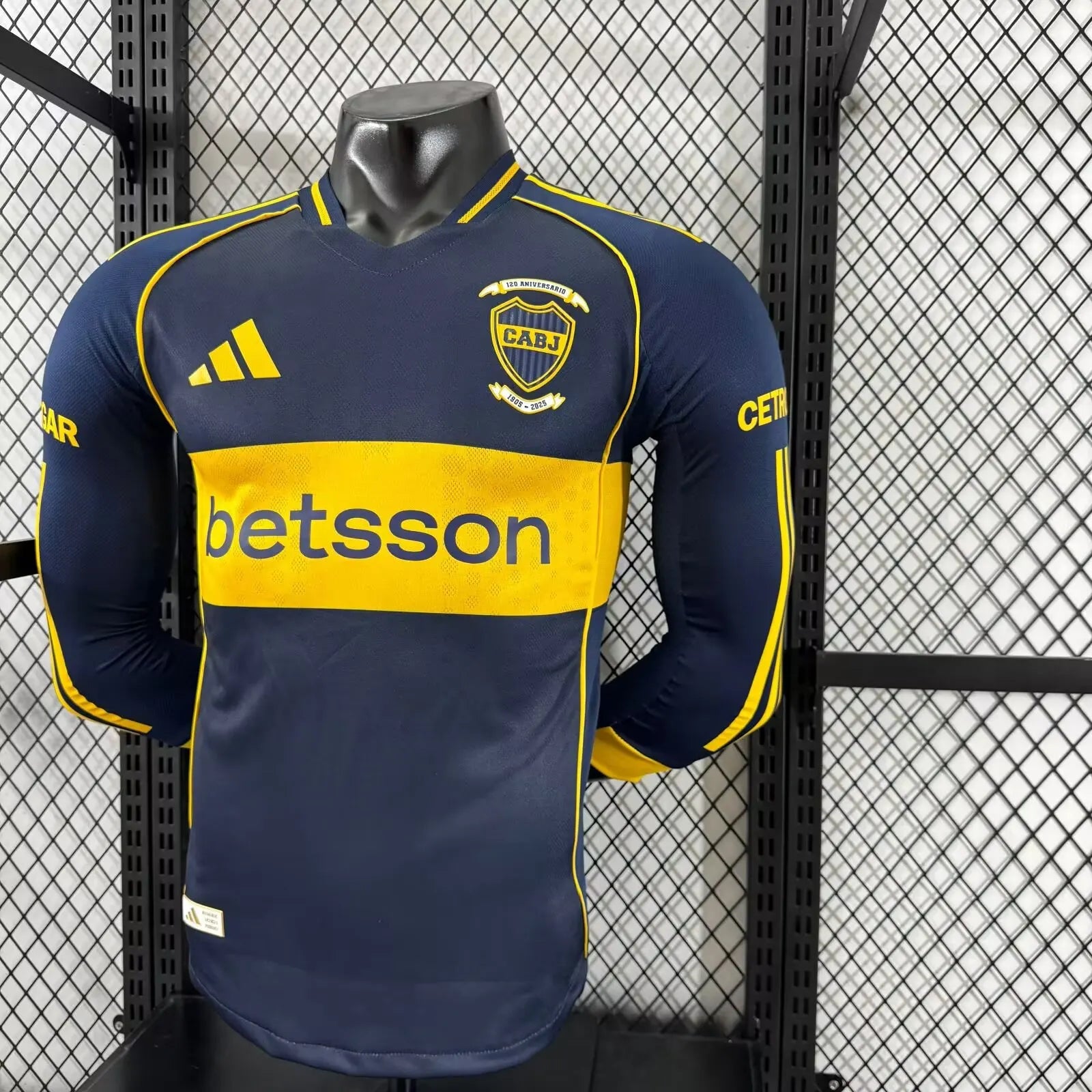 2025/2026 Long Sleeves Player Version Boca Juniors Home