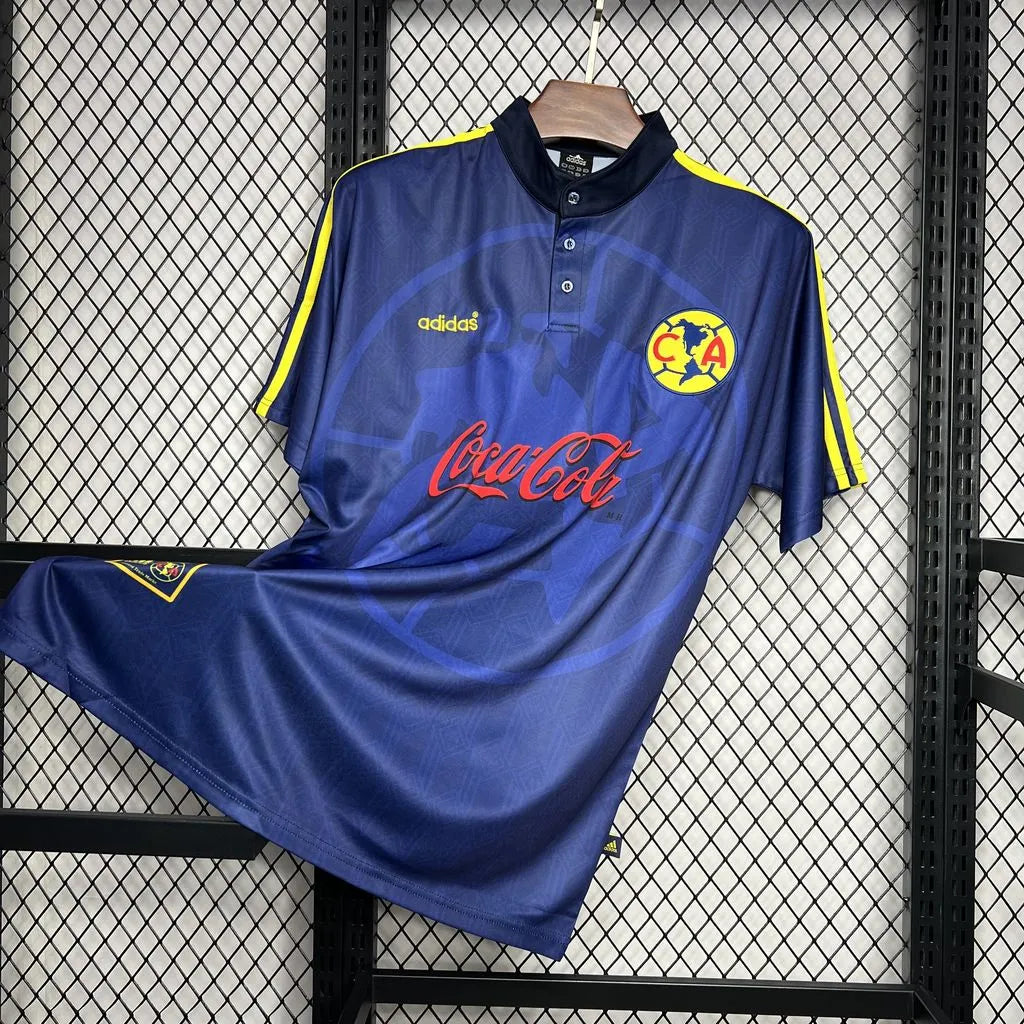 1998/1999 Retro Club América White Corteiz Jersey