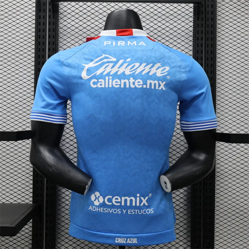 2024/2025 Player Version Cruz Azul Home Jersey