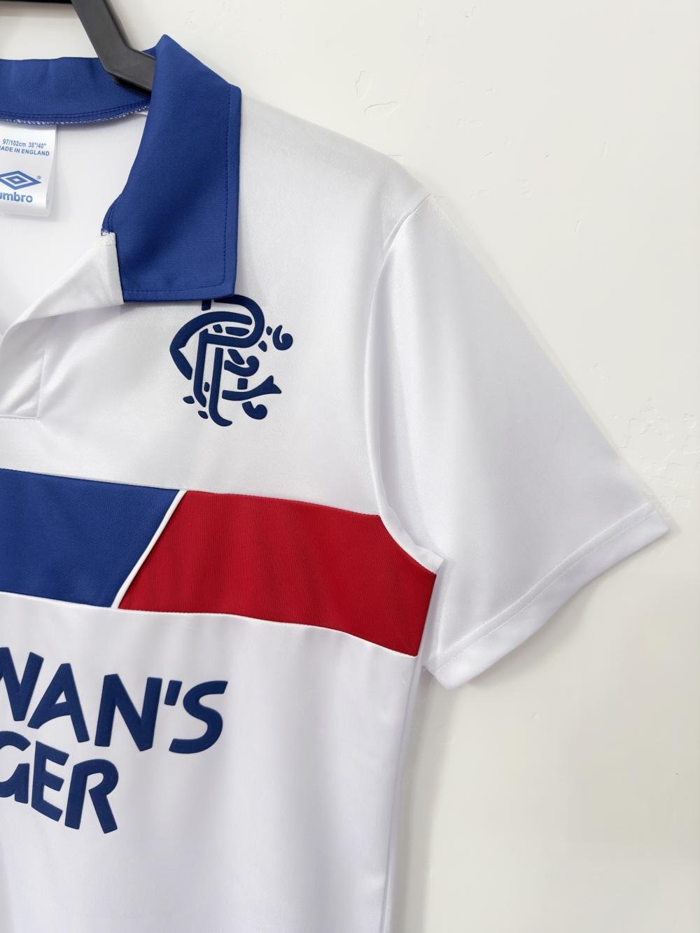 1993/1994 Retro Rangers Away White