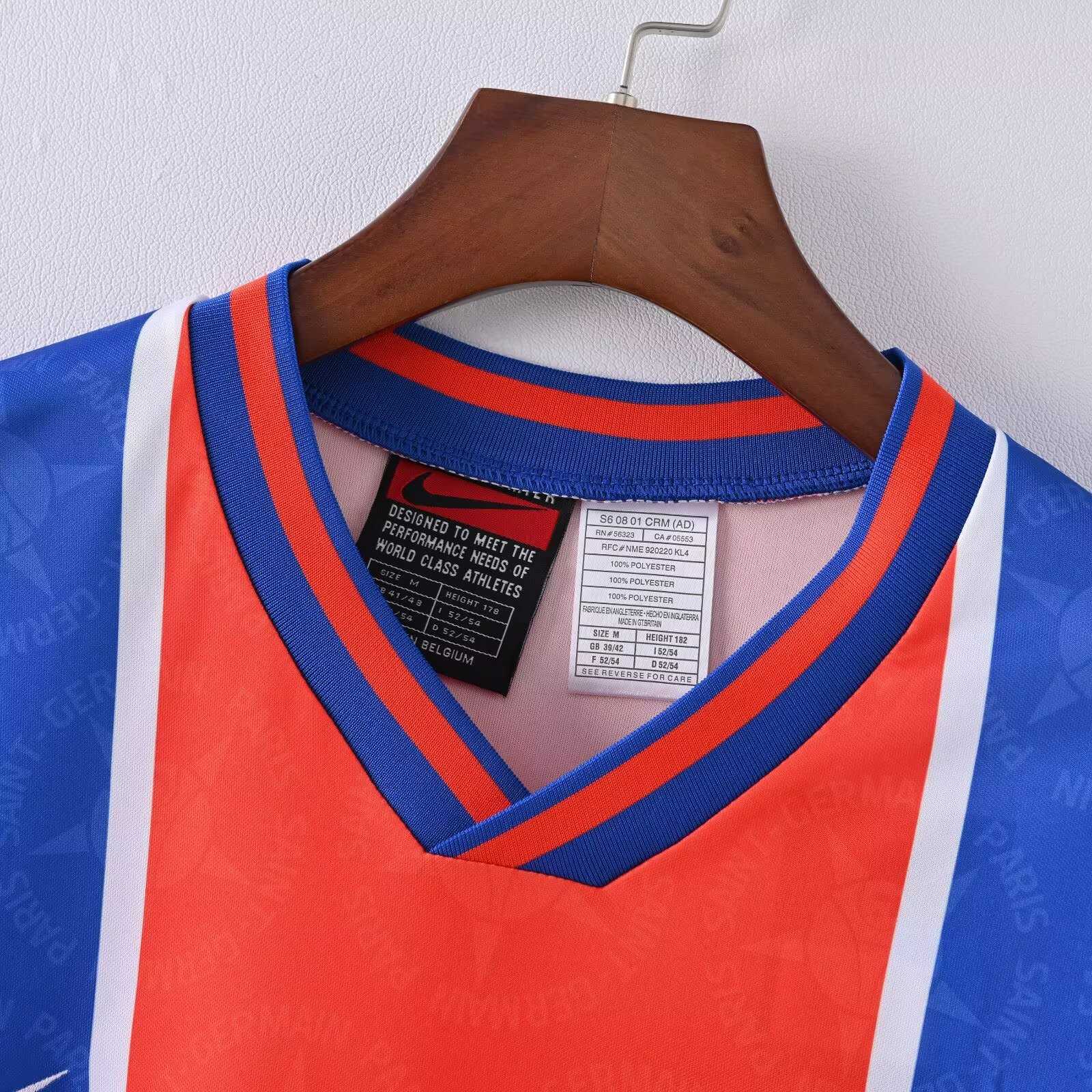 1995/1996 Retro Psg Paris Saint-Germain Home