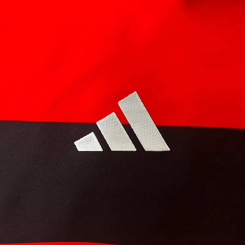 2024-2025 Flamengo CasuaI Reversible Windbreaker(white-red)