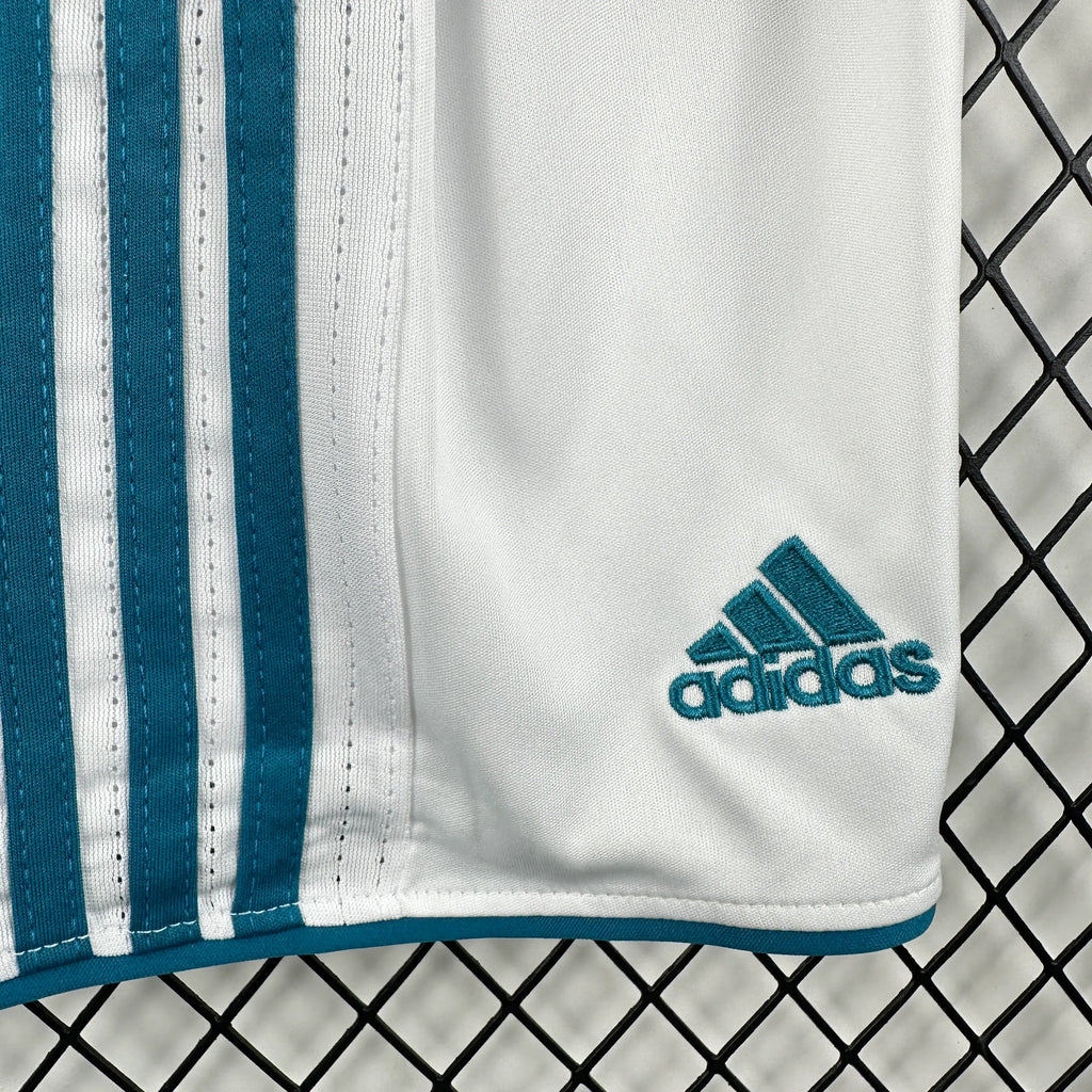 2017/2018 Retro Long Sleeve Real Madrid Home
