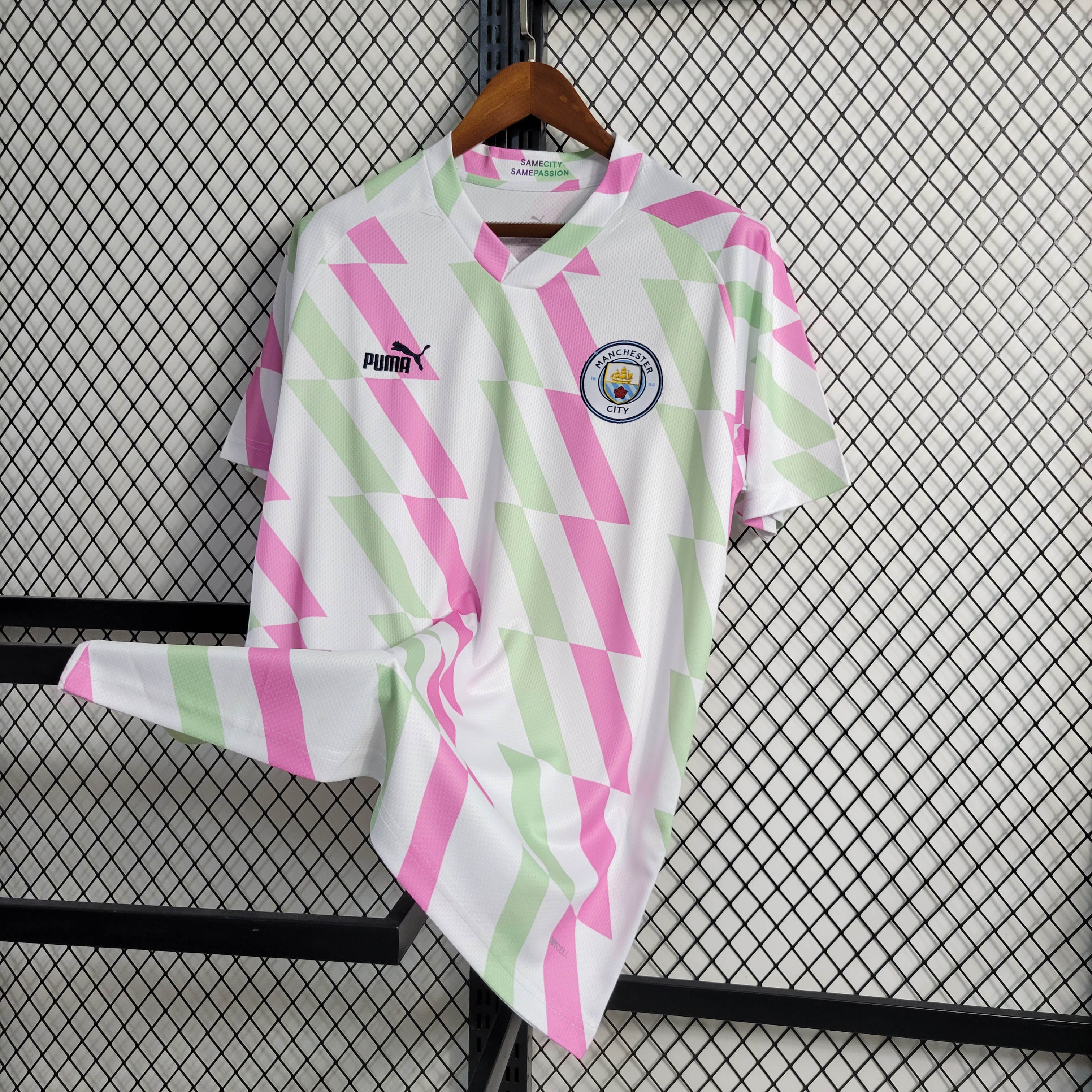 2023/2024 Manchester City Training Suit White