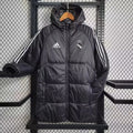2024/2025 Real Madrid Black-White Edge Soccer Long Cotton jacket