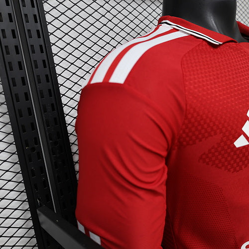 2026/2027 Long Sleeve Player Version Manchester United Home Football Shirt 1:1 Thai Quality topjersey