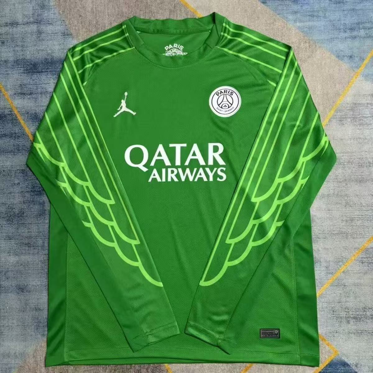 2025/2026 Psg Paris Saint-Germain Long Sleeves Fourth Away green