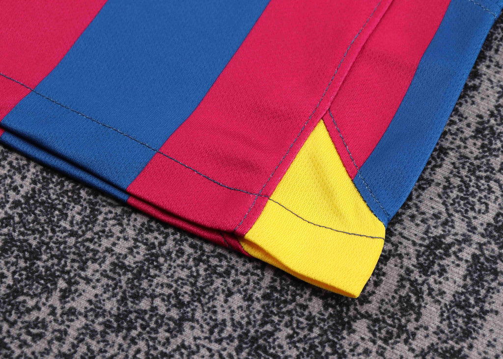 2005-2006 Retro Long Sleeve Barcelona Home