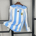 2006 Retro Long Sleeve Argentina Home