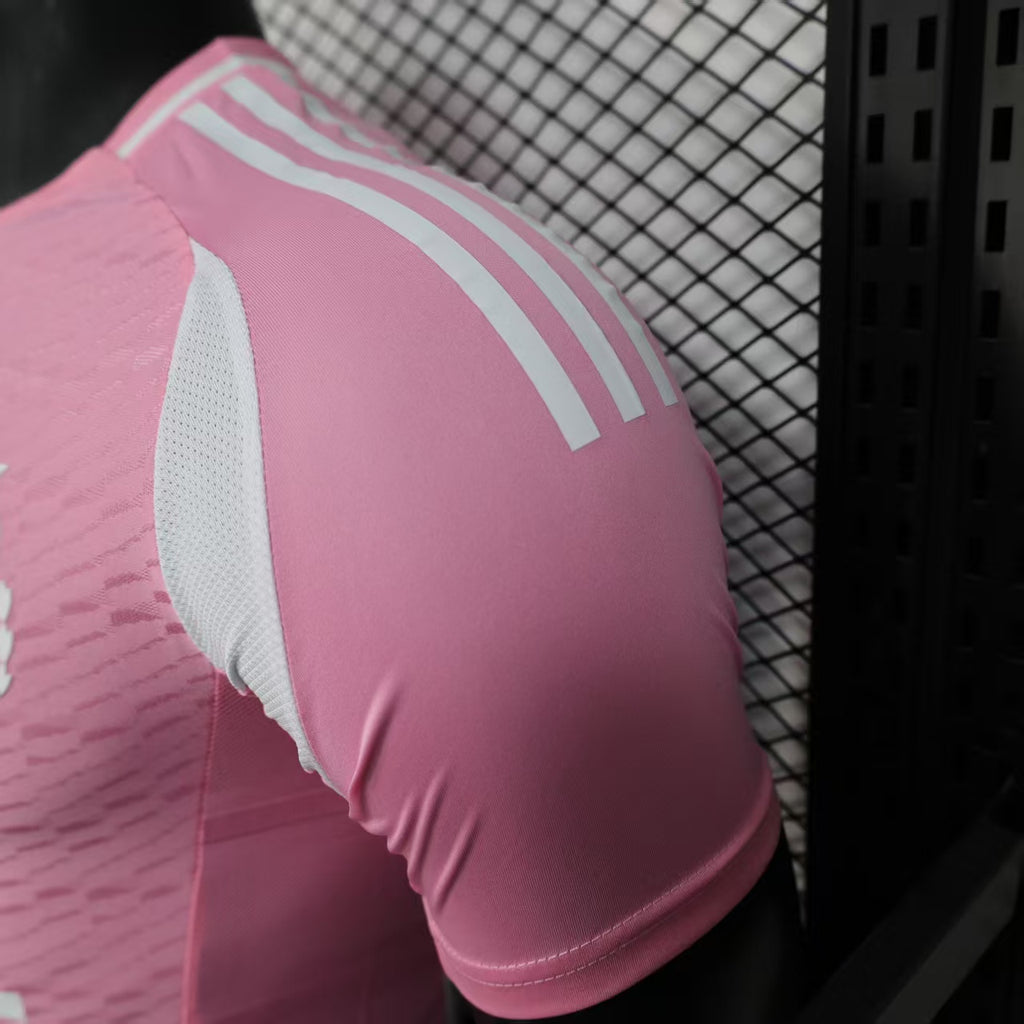 2025/2026 Player Version Argentina Training Clothes Pink Jersey