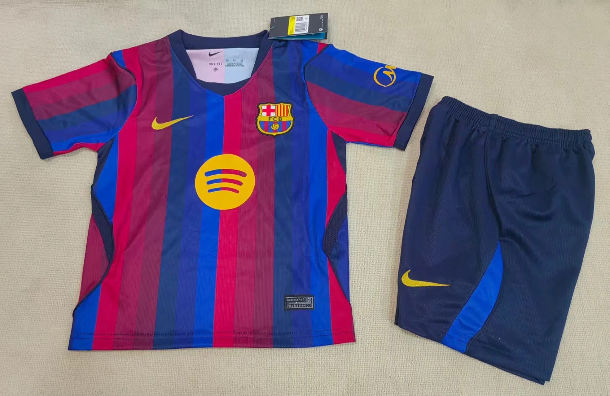 2026/2027 Kids Size Barcelona Home Football Shirt 1:1 Thai Quality