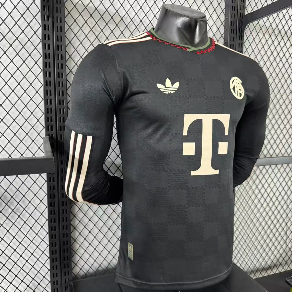 2025/2026 Long Sleeves  Player Version Bayern Munich Third Away
