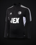 2022/2023 Feyenoord Rotterdam Half-Pull Training Suit Black
