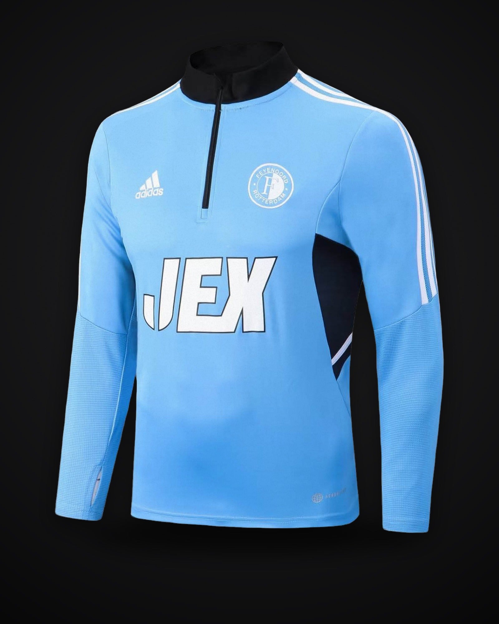 2022/2023 Feyenoord Rotterdam Half-Pull Training Suit Blue