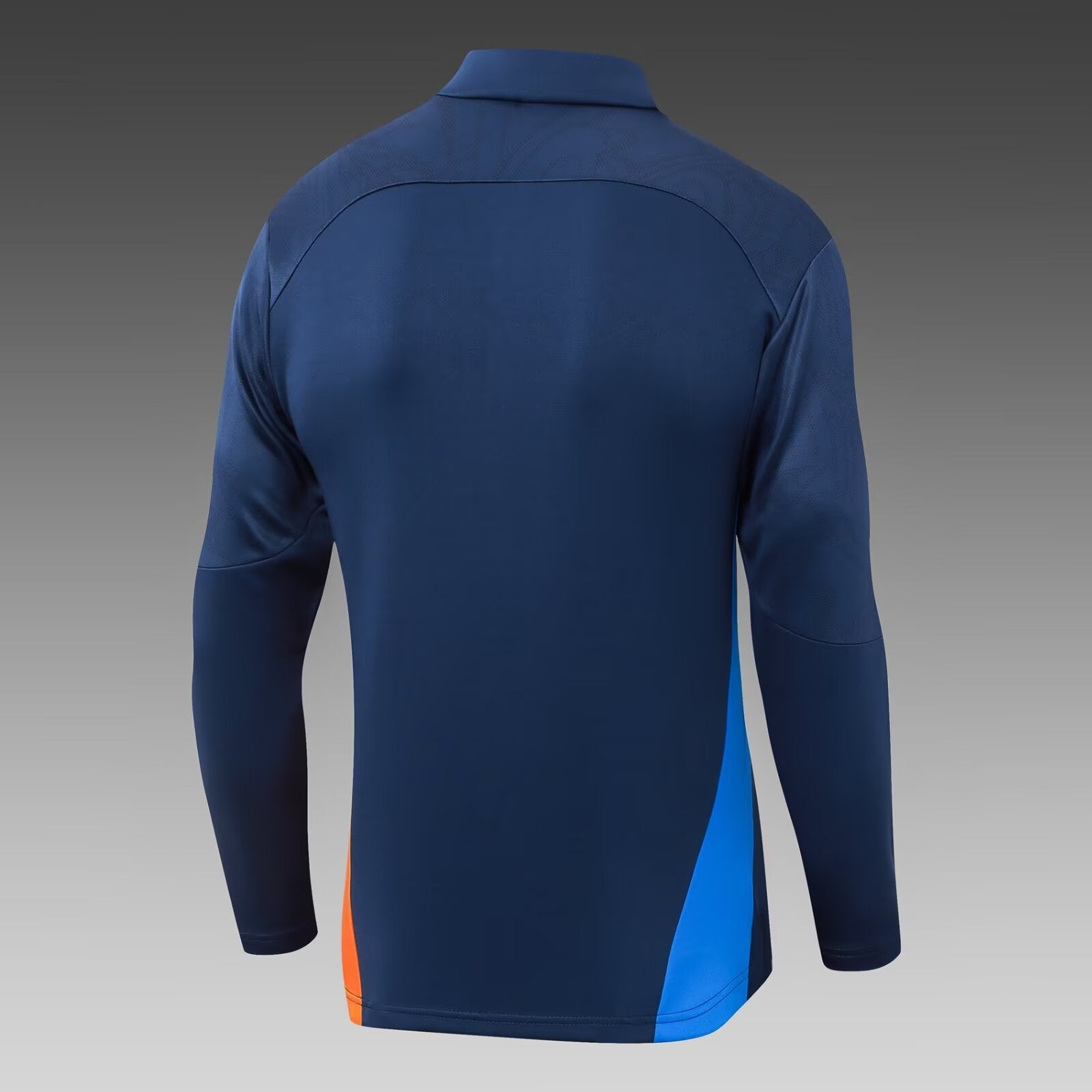 2024/2025 Olympique de Marseille Half-Pull Training Suit Royal Blue