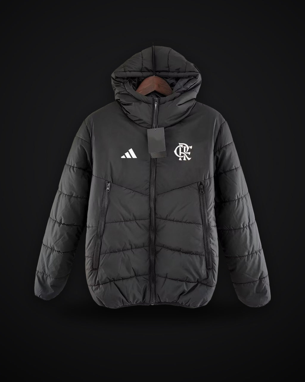 2024/2025 Flamengo Black Soccer Cotton jacket