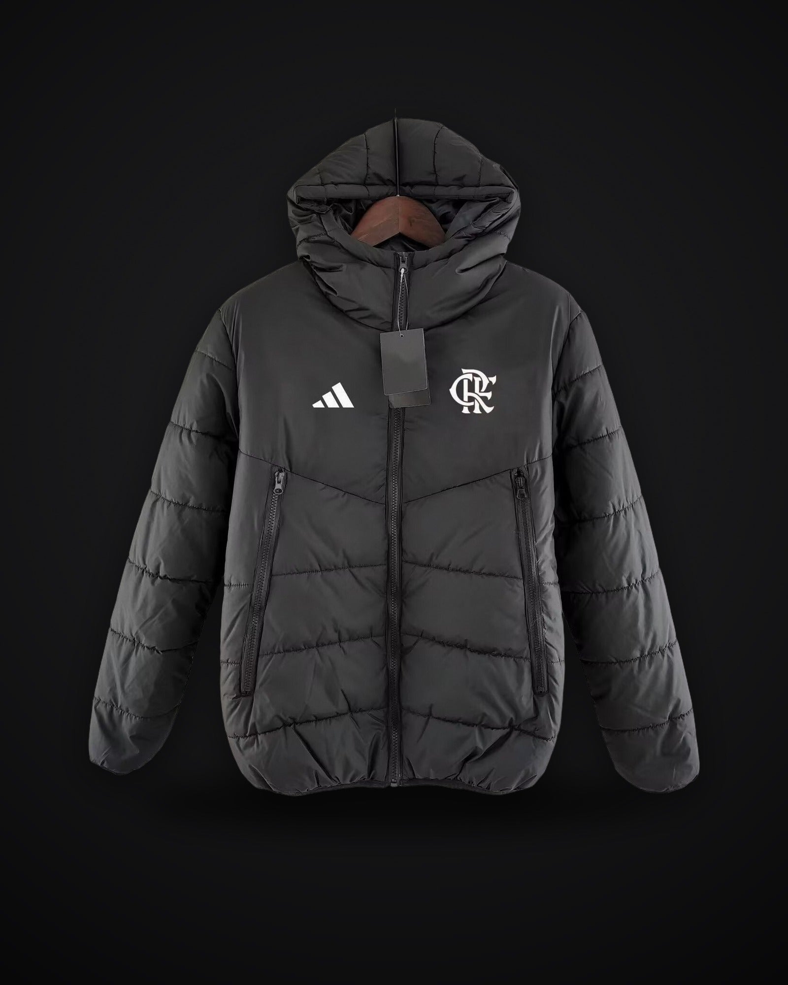 2024/2025 Flamengo Black Soccer Cotton jacket