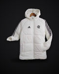 2024/2025 Flamengo White Soccer Long Cotton jacket