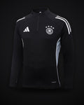 2025/2026 Germany Half-Pull Training Suit Black Jersey Set