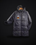 2024 Germany Black-White Edge Soccer Long Cotton jacket
