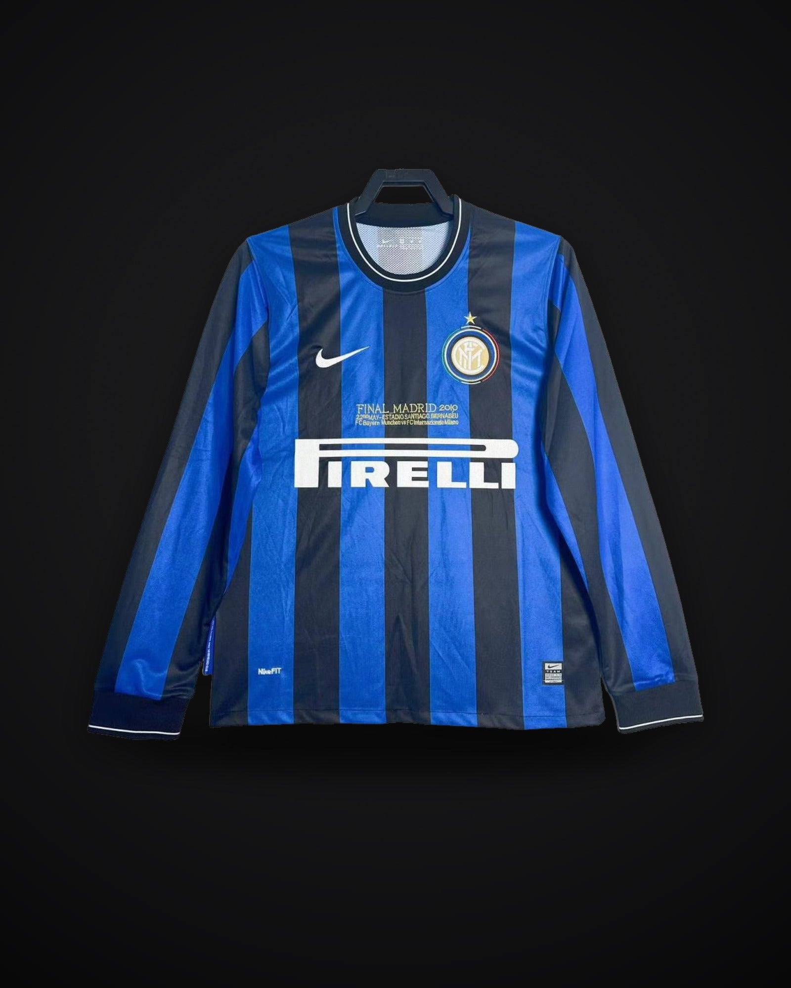2009/2010 Retro Long Sleeve Inter Milan Home