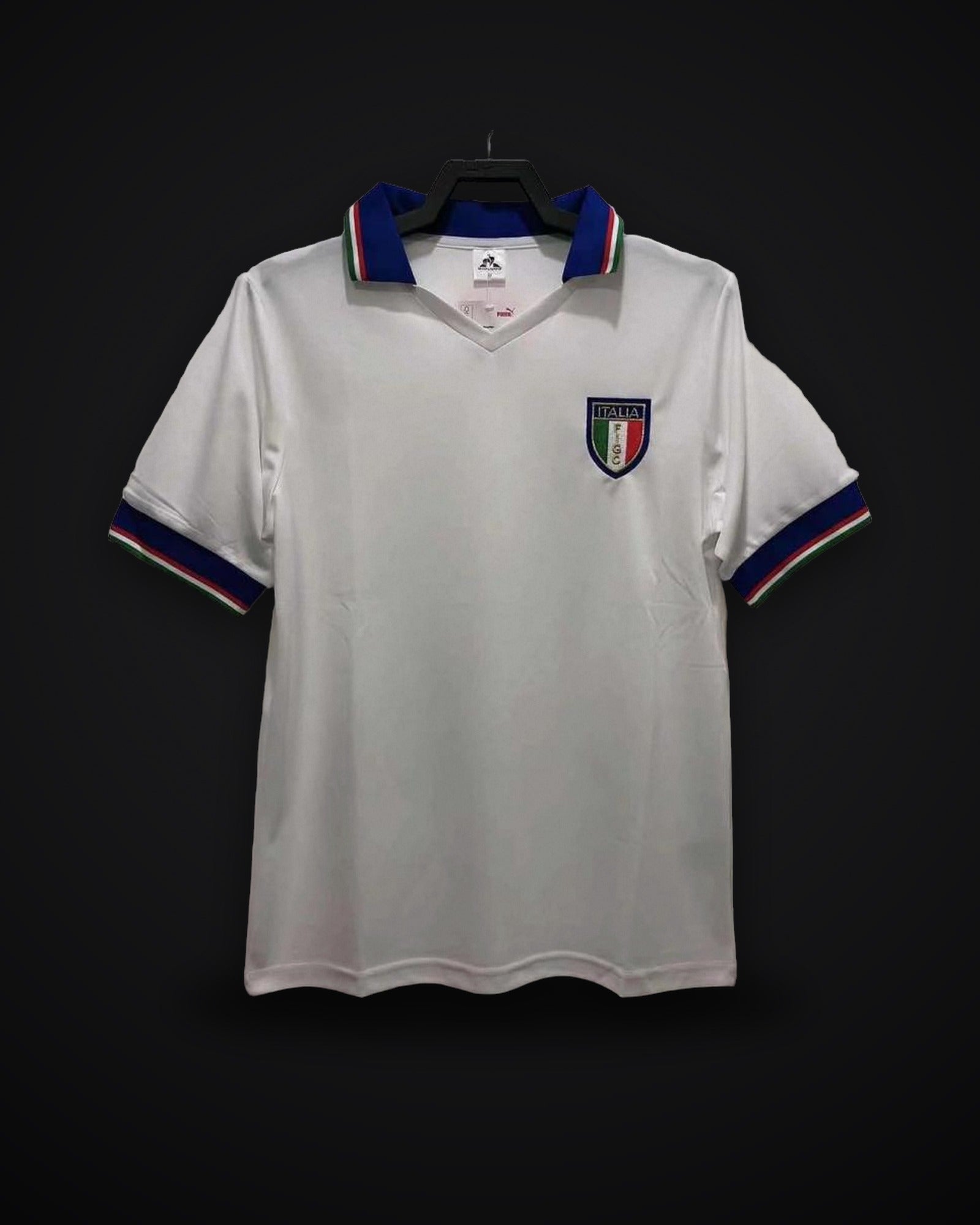 1982 Retro FIFA Italy Away Soccer Shirt