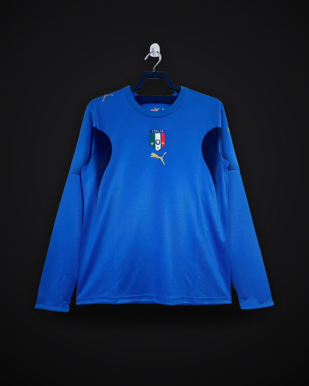 2006 Retro Italy Long sleeves Home Soccer Shirt