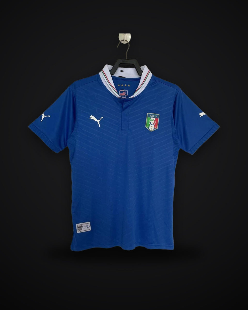 2012 Retro Italy Home Soccer Shirt