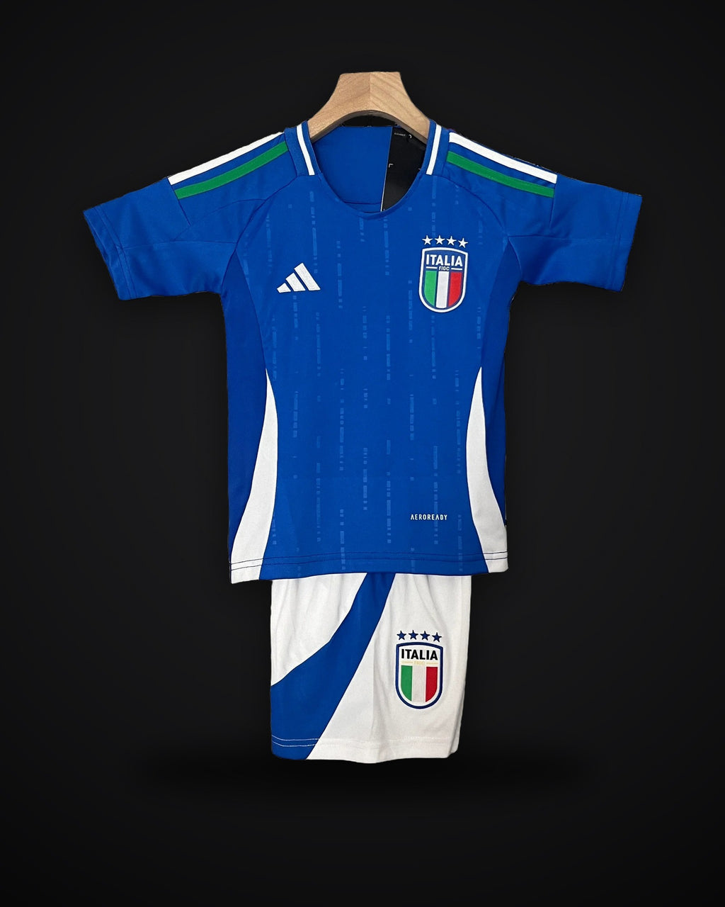 2024-2025 Italy Home Soccer Shirt Kids Size