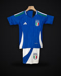 2024-2025 Italy Home Soccer Shirt Kids Size