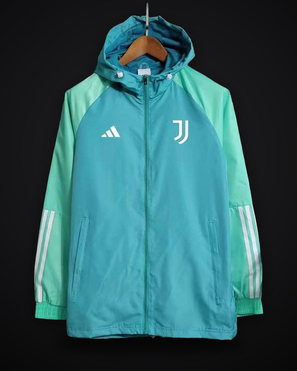 2023/2024 Juventus Windbreaker Light green Edge