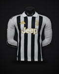 2026/2027 Long Sleeve Player Version Juventus Home Football Shirt 1:1 Thai Quality topjersey