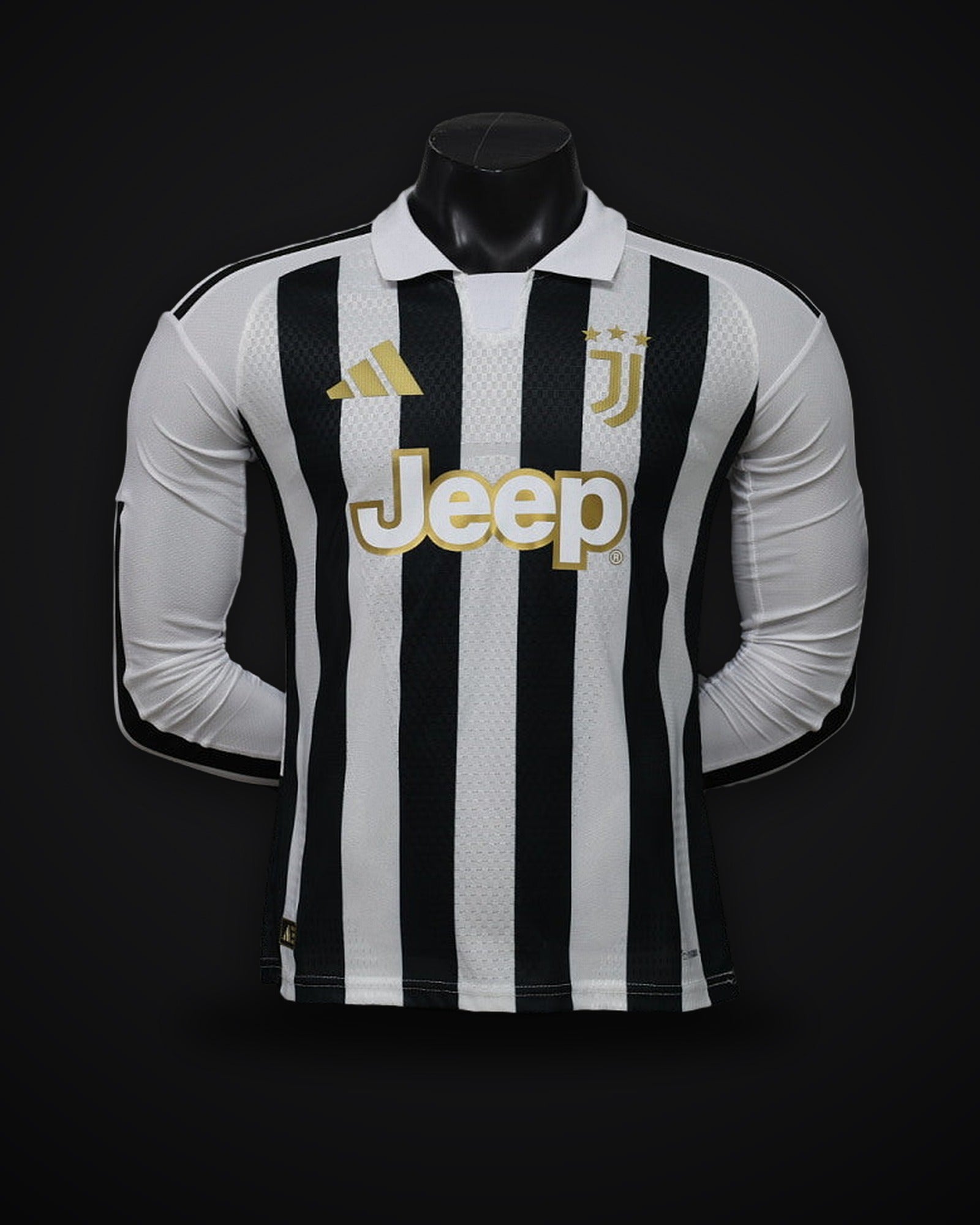 2026/2027 Long Sleeve Player Version Juventus Home Football Shirt 1:1 Thai Quality topjersey
