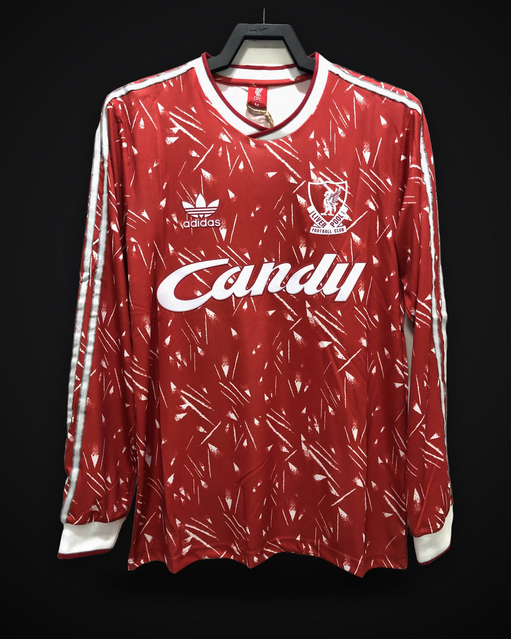 1989/1991 Retro Long Sleeve Liverpool Home